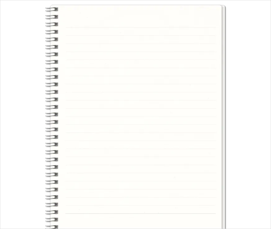 Detail Notebook Transparent Png Number 3