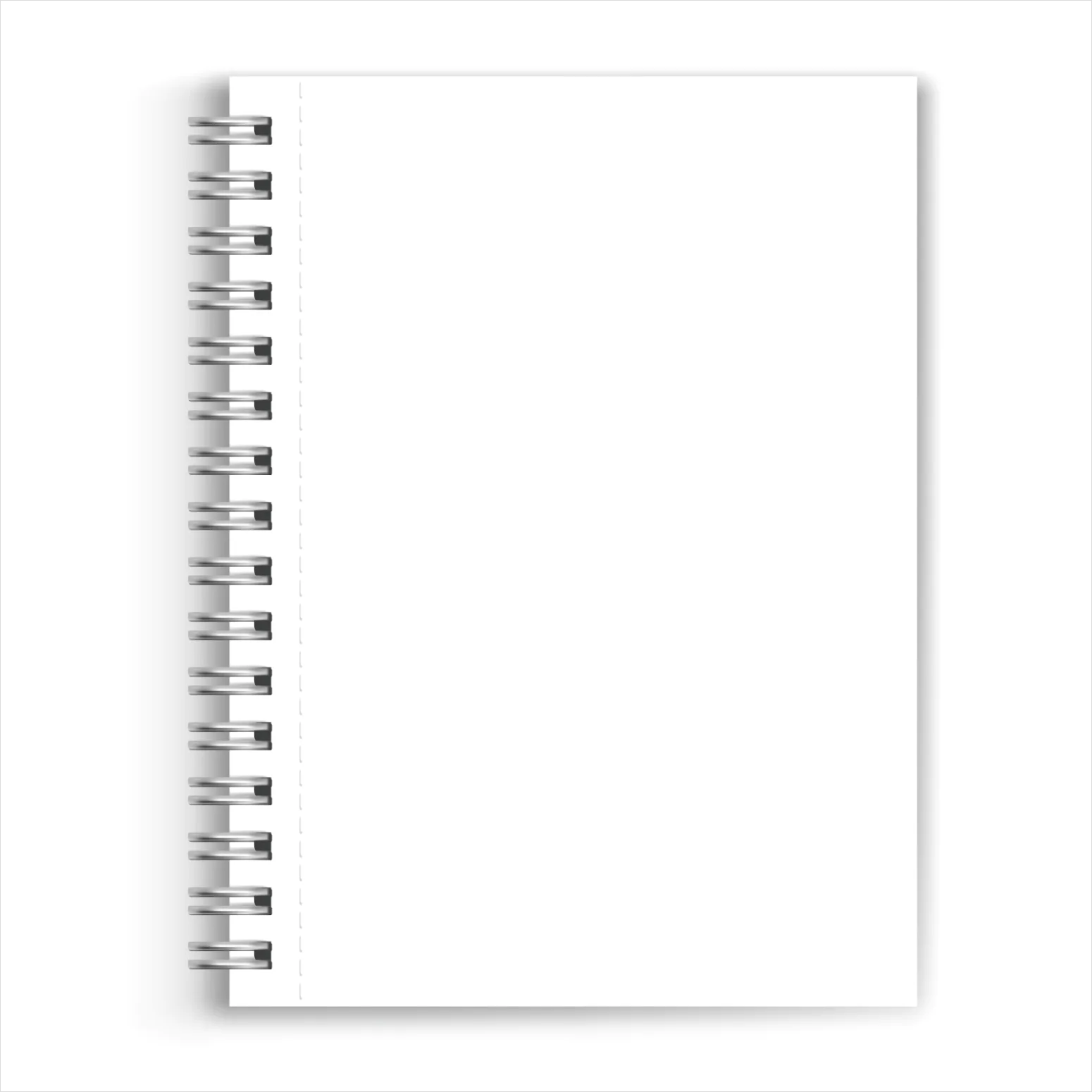 Detail Notebook Transparent Png Number 6