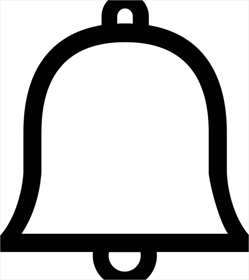Detail Notification Bell Transparent Png Number 3