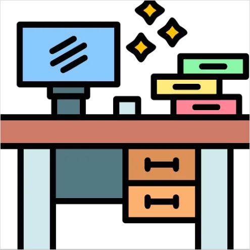 Detail Office Icons Set Outline Number 5
