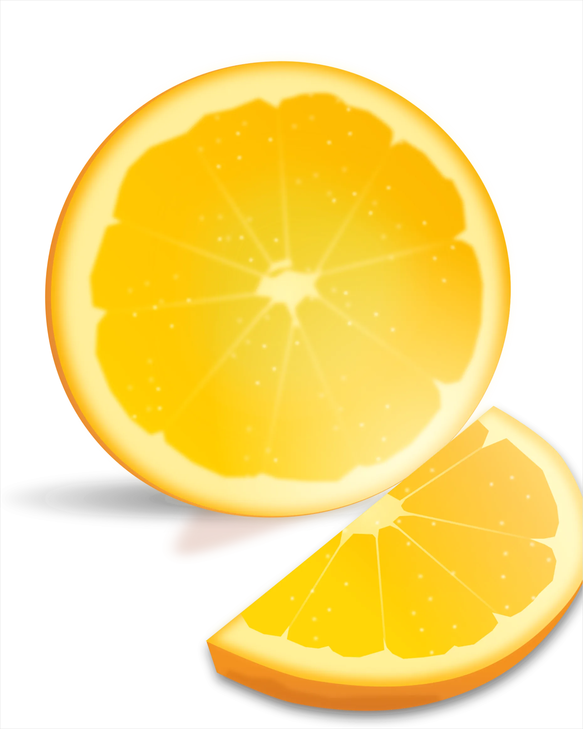 Detail Orange Transparent Png Number 10