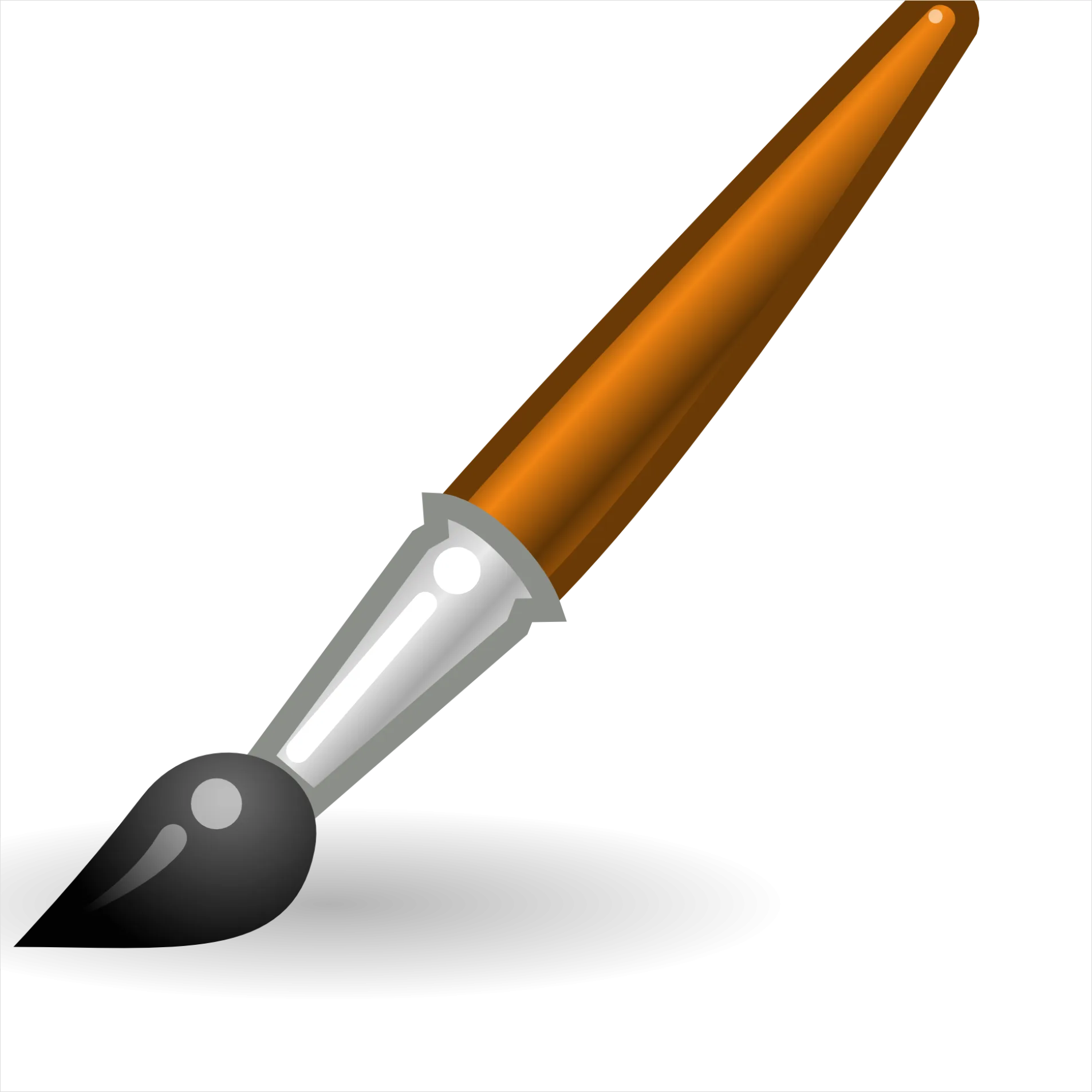 Detail Paintbrush Transparent Png Number 9