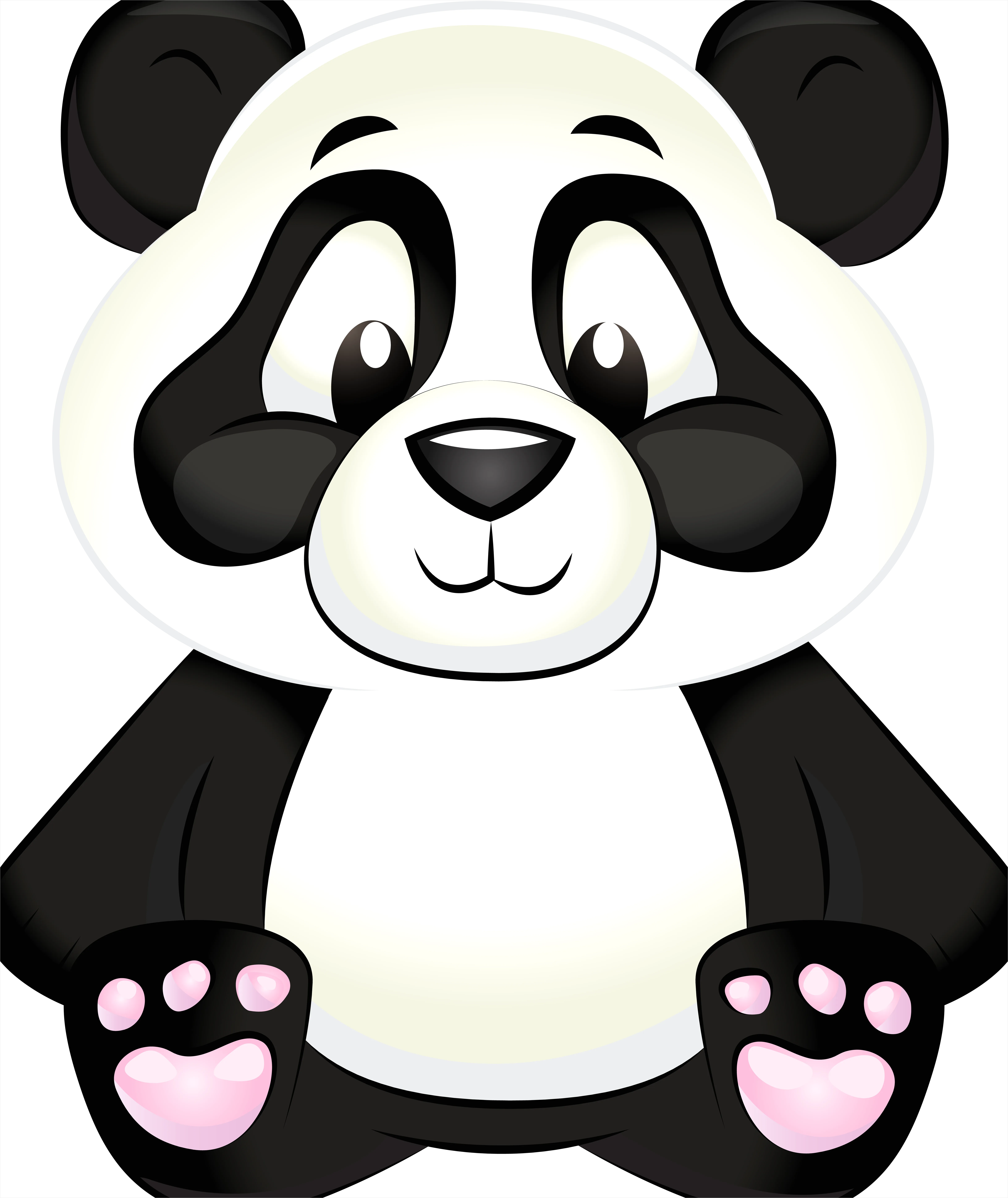 Detail Panda Transparent Png Clipart Number 2