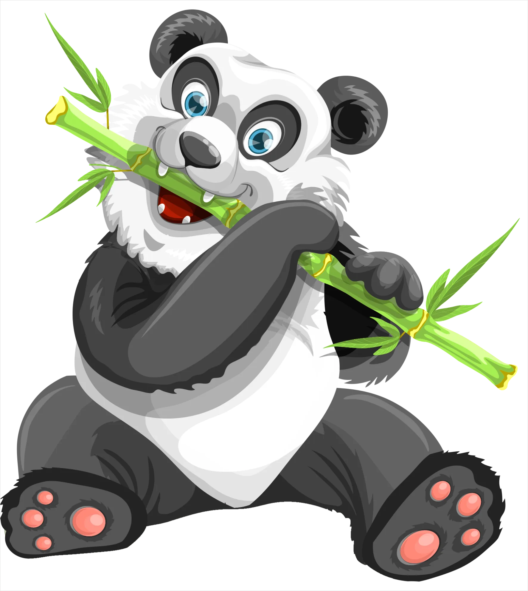 Detail Panda Transparent Png Clipart Number 4