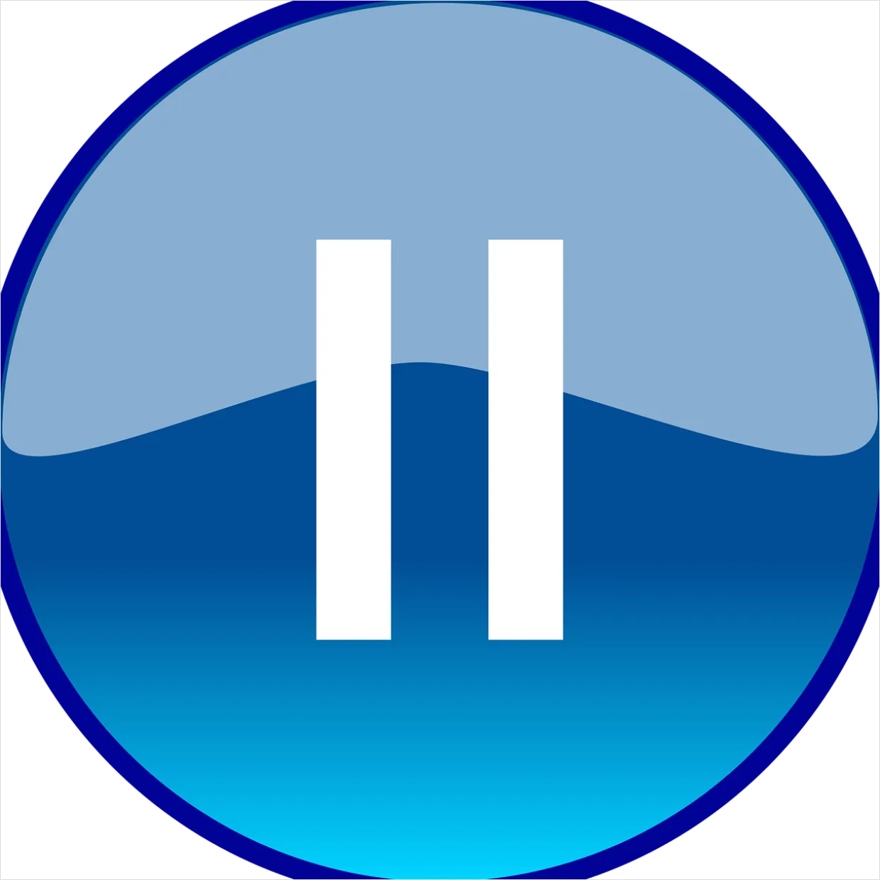 Detail Pause Button Transparent Png Number 12
