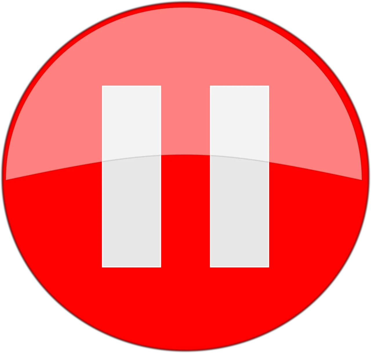 Detail Pause Button Transparent Png Number 13