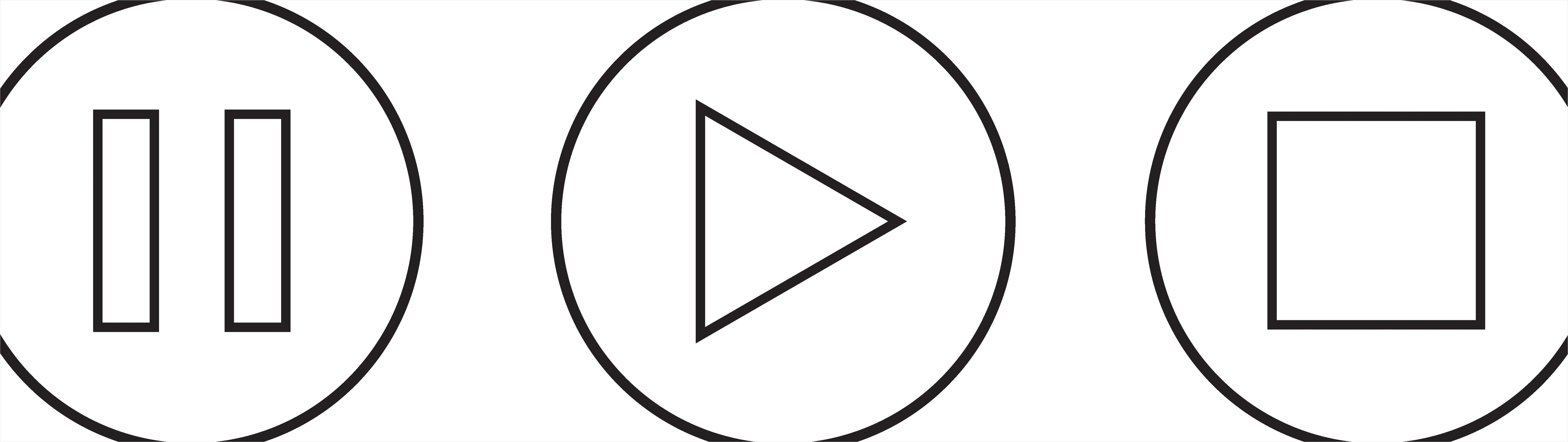 Detail Pause Button Transparent Png Number 15