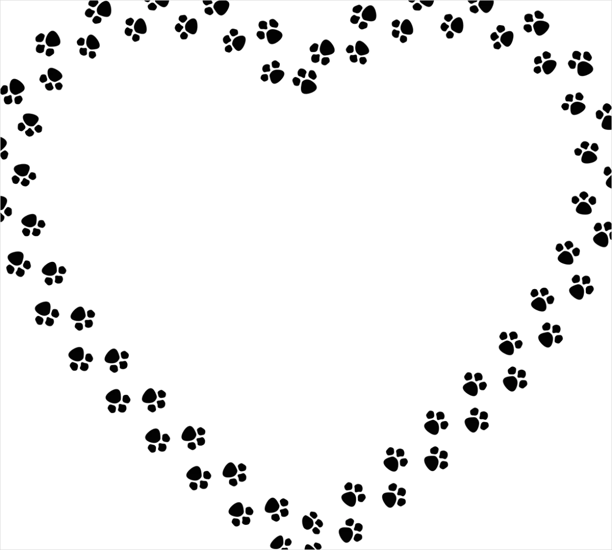 Detail Paw Print Transparent Png Number 14
