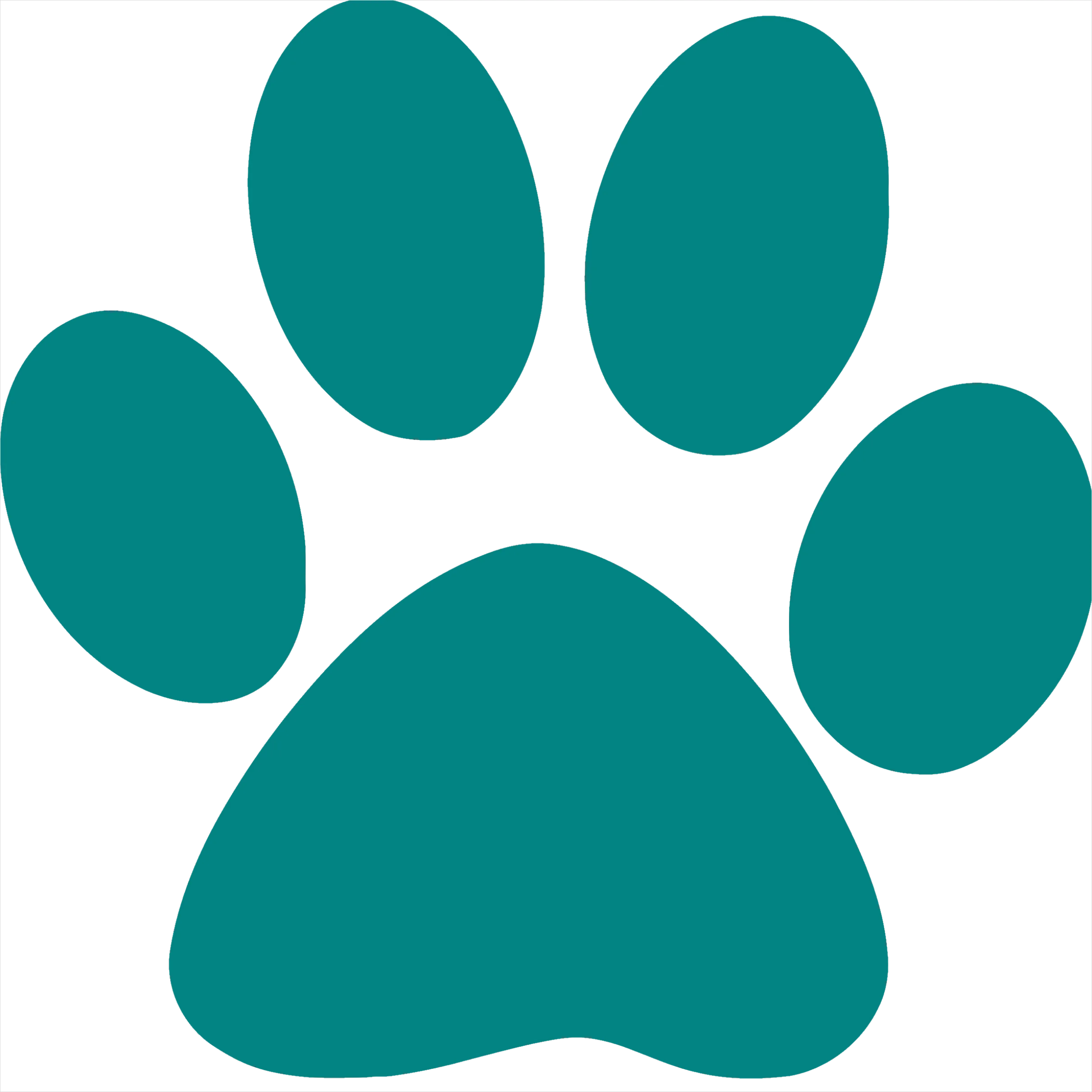 Detail Paw Print Transparent Png Number 3