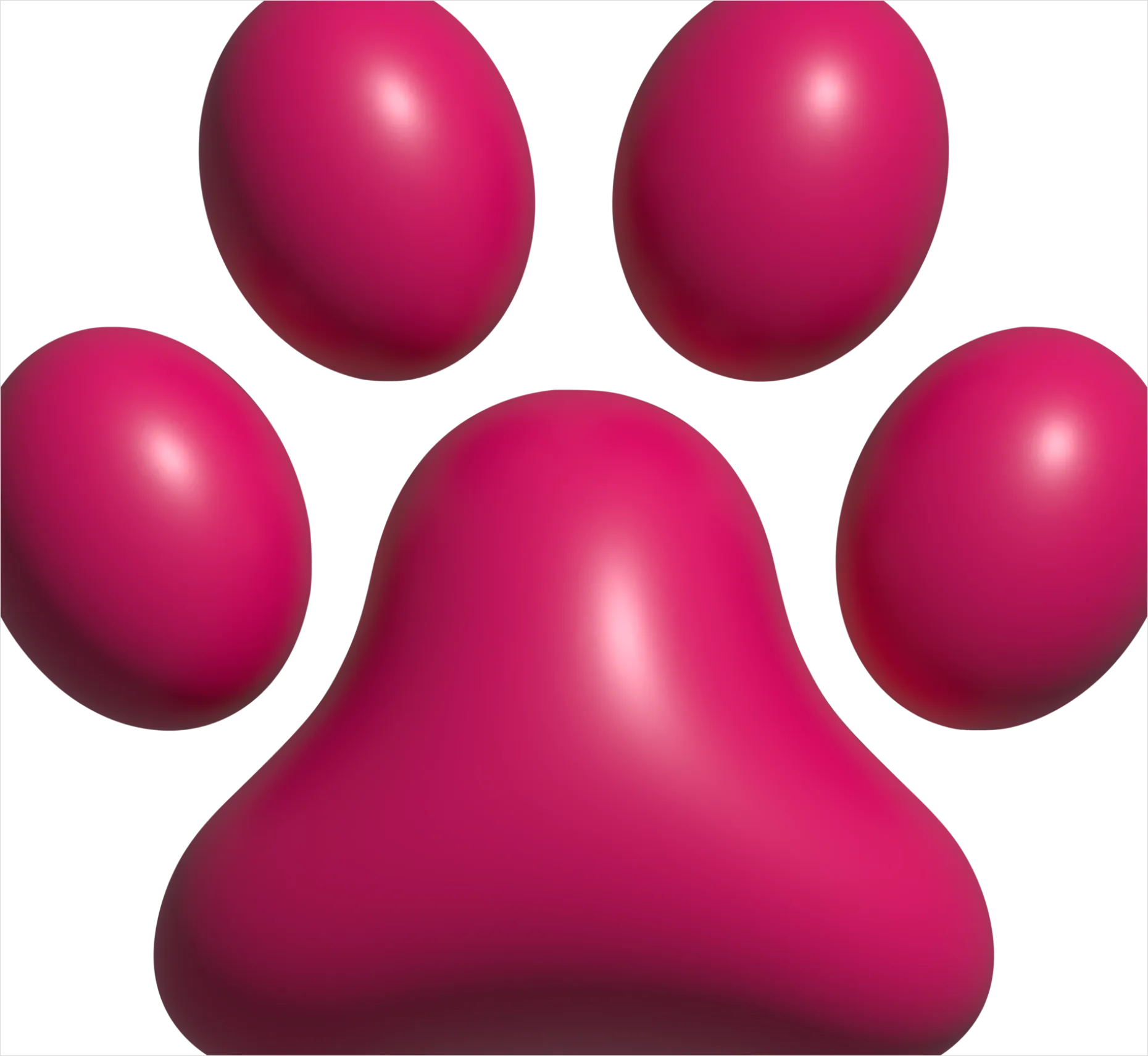 Detail Paw Print Transparent Png Number 9