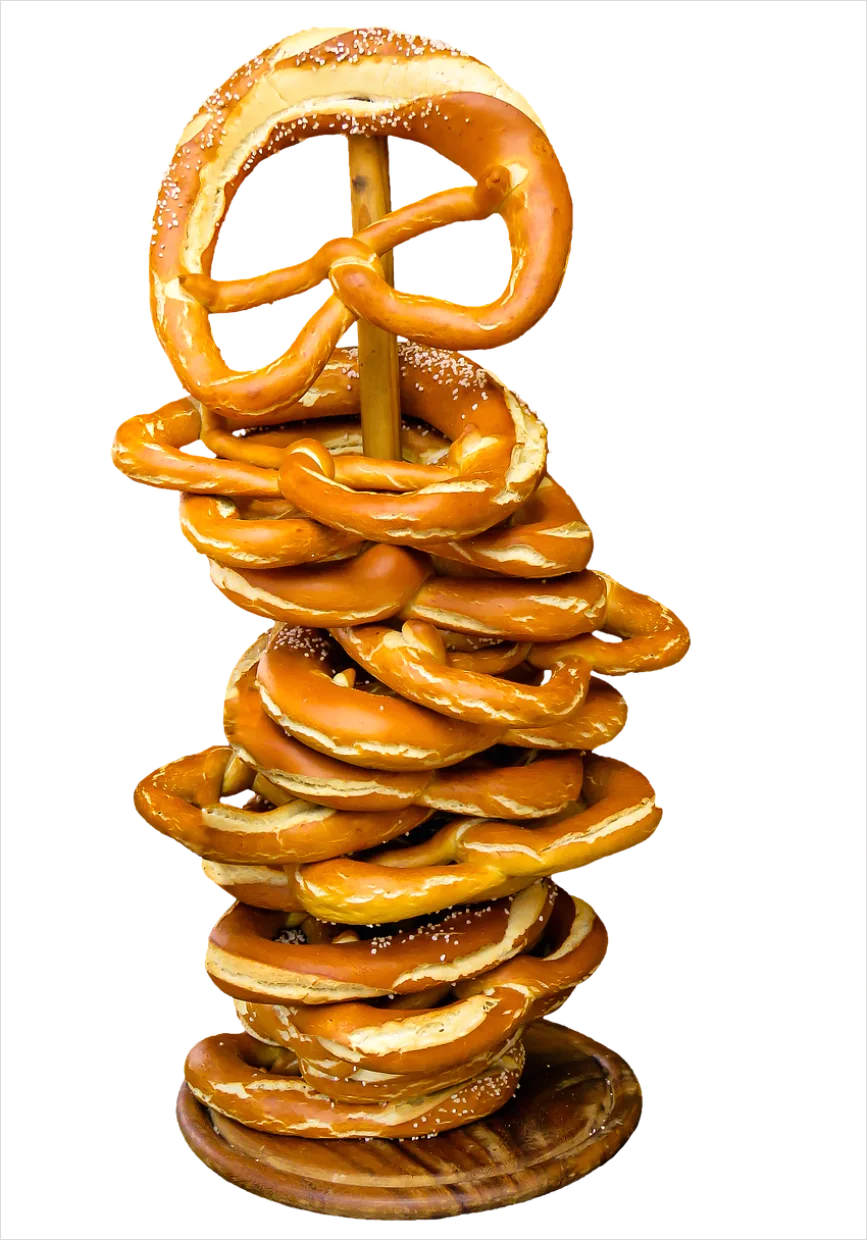 Detail Pretzel Transparent Png Number 4