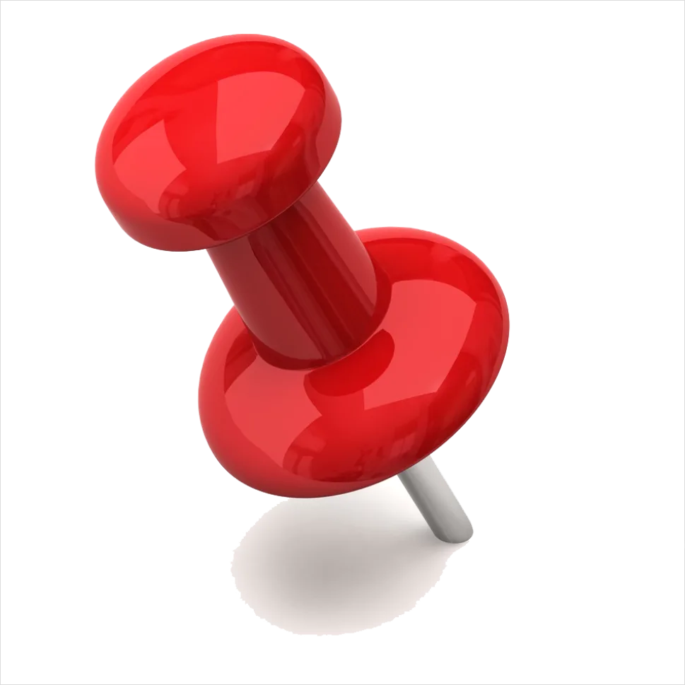 Detail Push Pin Transparent Png Number 3