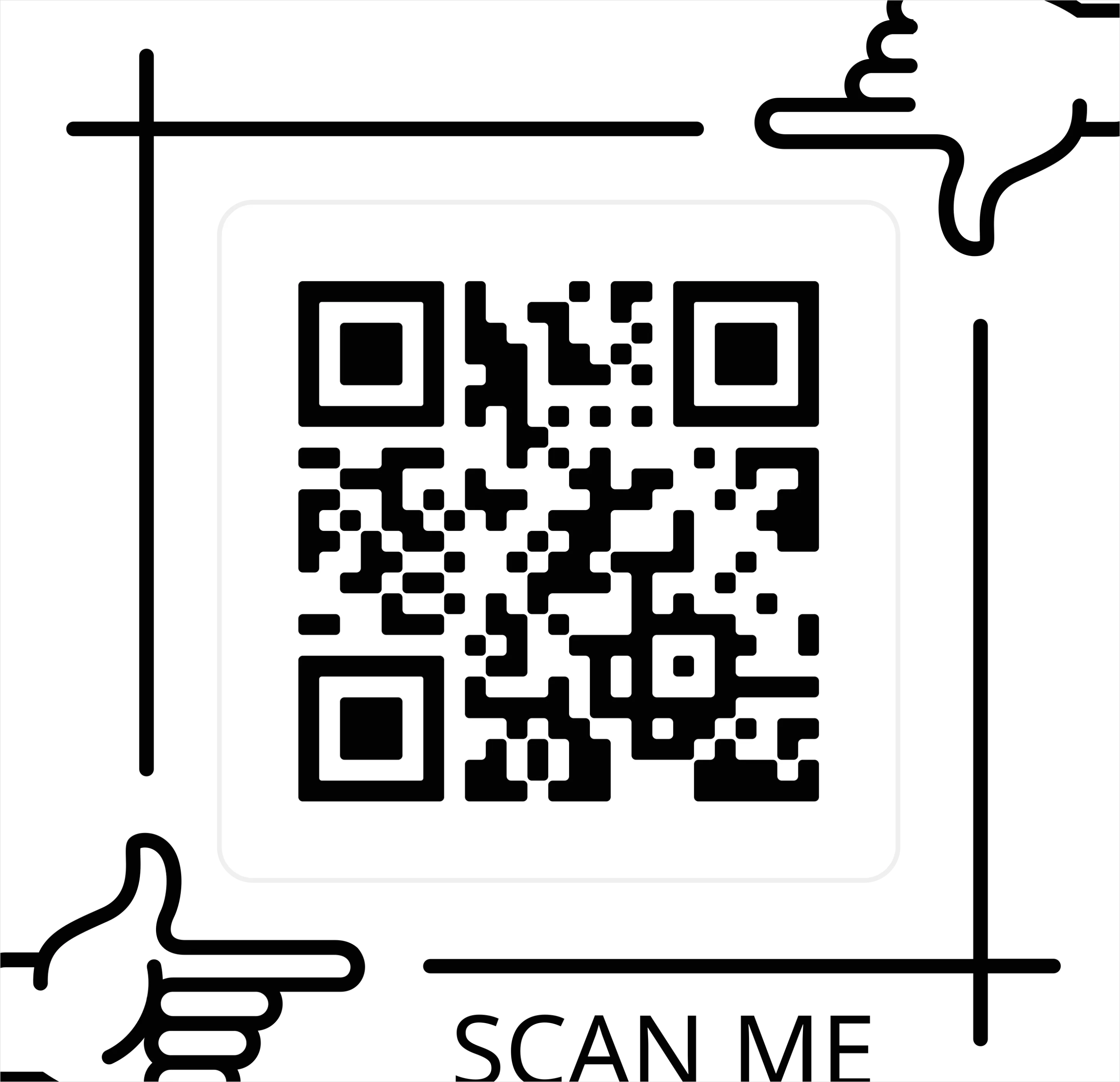 Detail Qr Code Frame Transparent Png Number 3