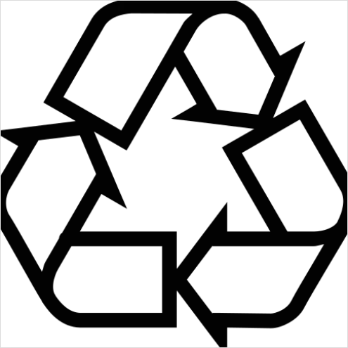 Recycle Icons Set Vector Fb78
