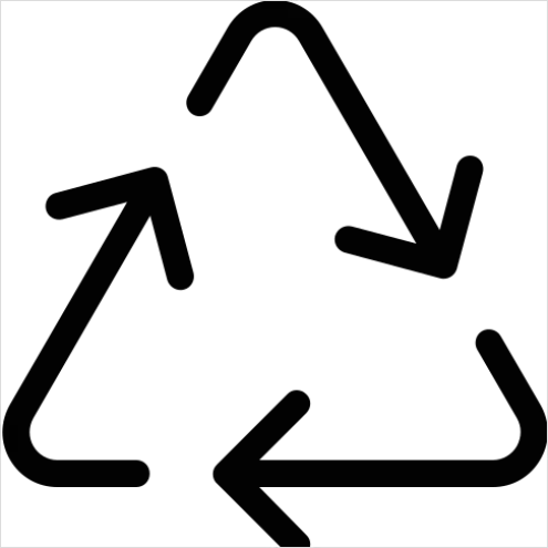 Detail Recycle Icons Set Vector Number 4