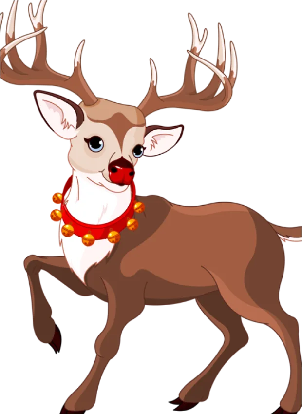 Detail Reindeer Transparent Png Number 11
