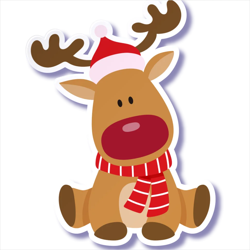 Detail Reindeer Transparent Png Number 13