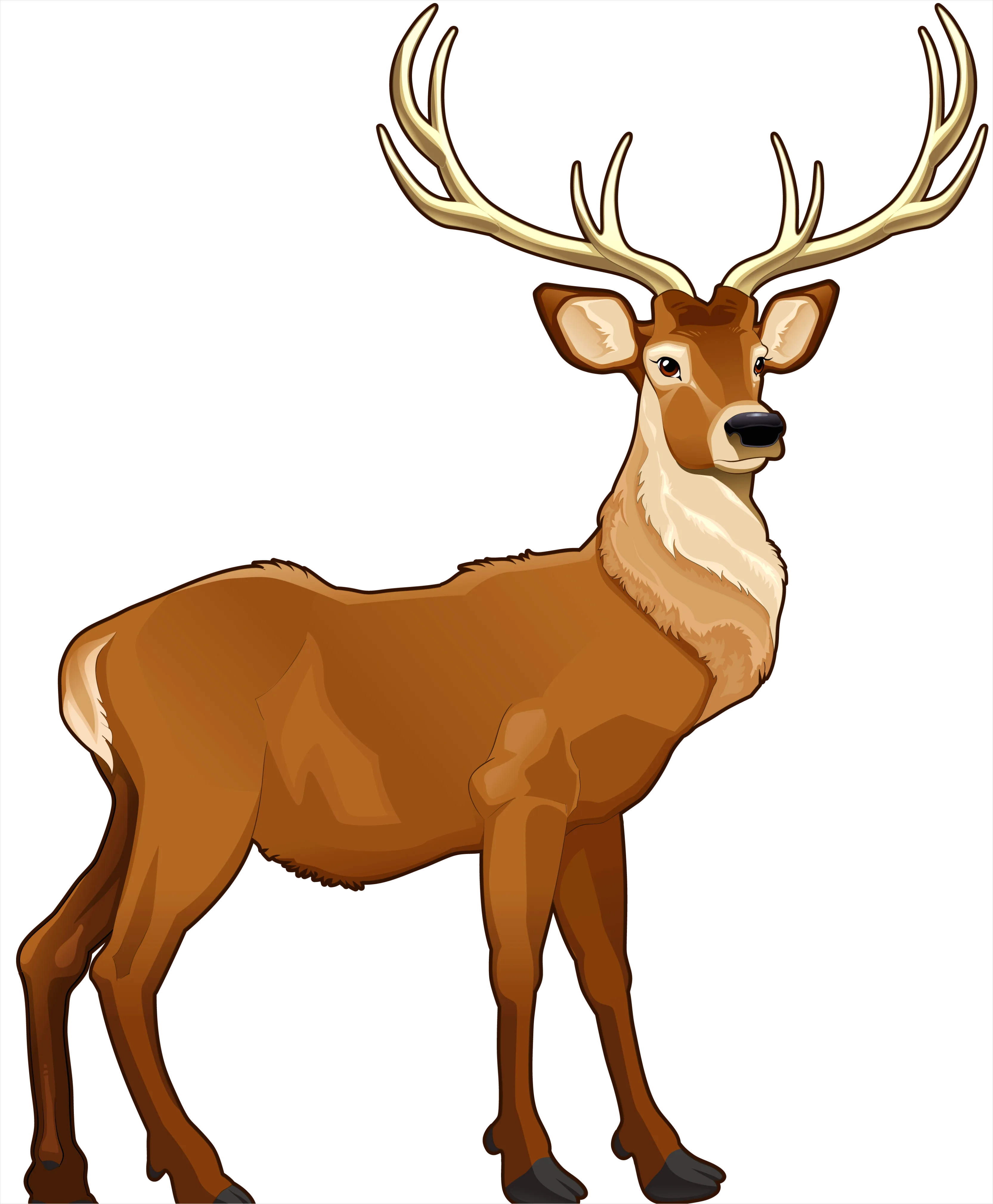 Detail Reindeer Transparent Png Number 15