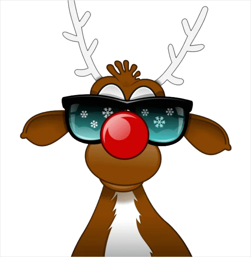 Detail Reindeer Transparent Png Number 16