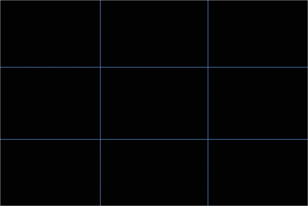 Detail Rule Of Thirds Grid Transparent Png Number 2