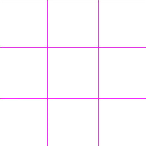 Detail Rule Of Thirds Grid Transparent Png Number 9