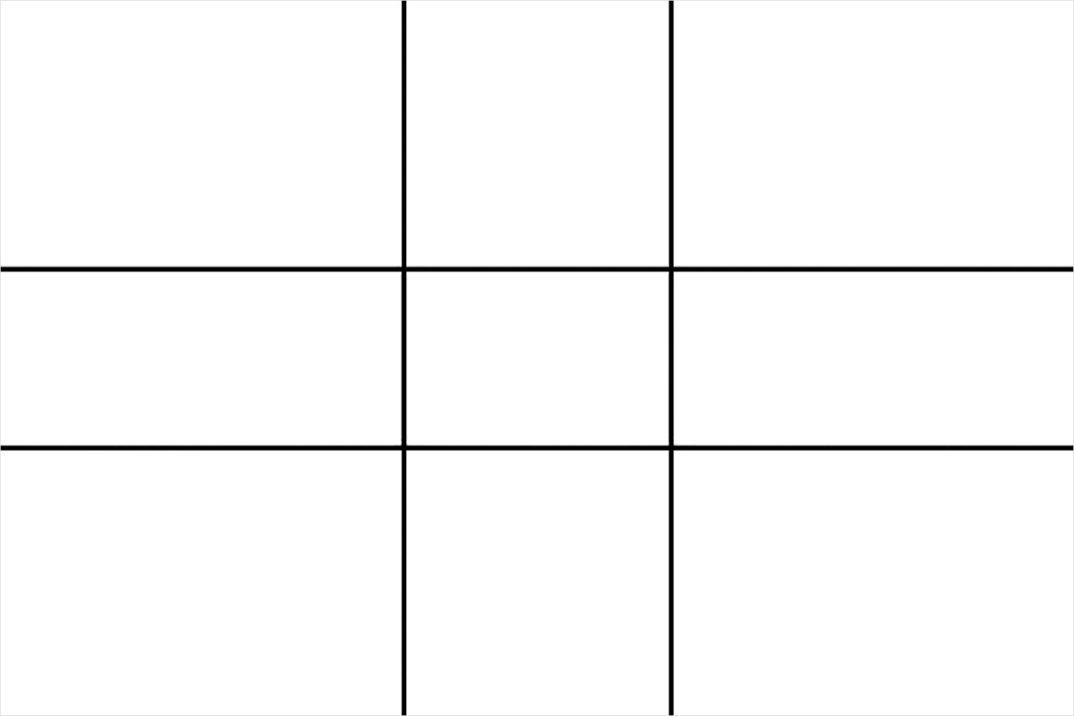 Detail Rule Of Thirds Grid Transparent Png Number 17