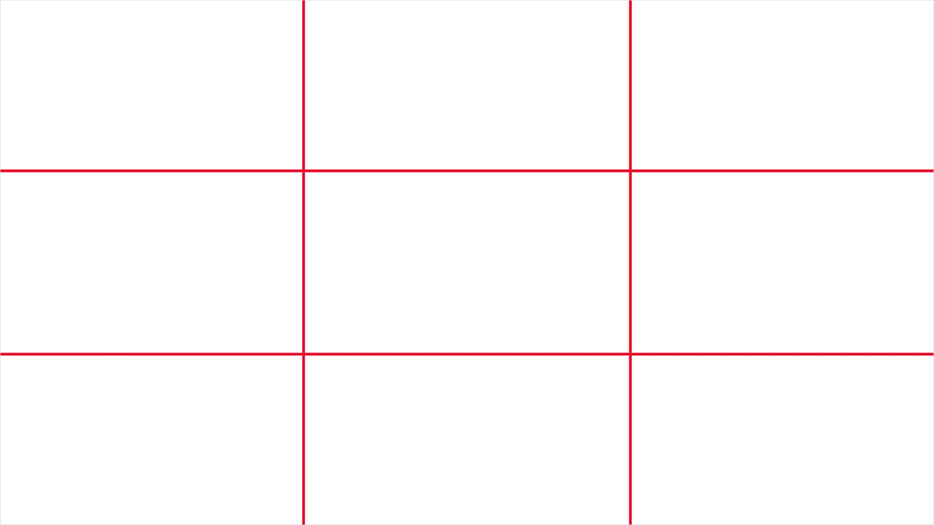 Detail Rule Of Thirds Grid Transparent Png Number 3