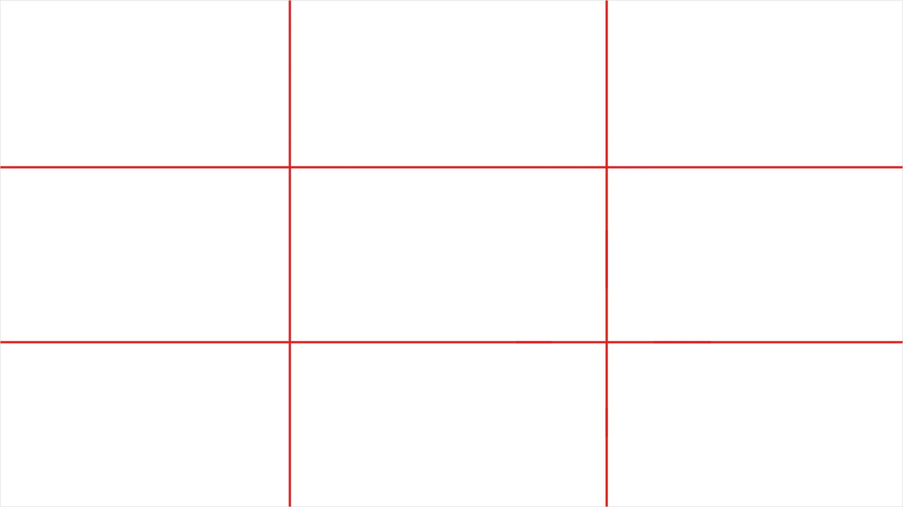 Detail Rule Of Thirds Grid Transparent Png Number 5
