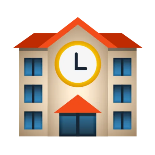 Detail School Icons Set Outline Number 2
