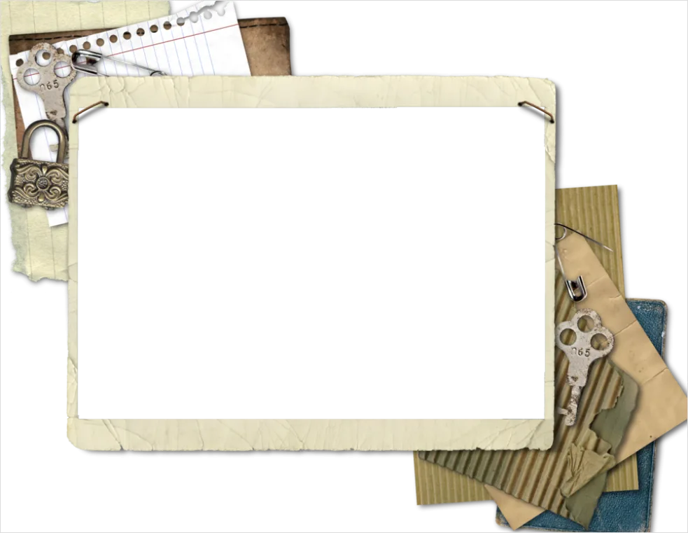Detail Scrapbook Frame Transparent Png Number 2