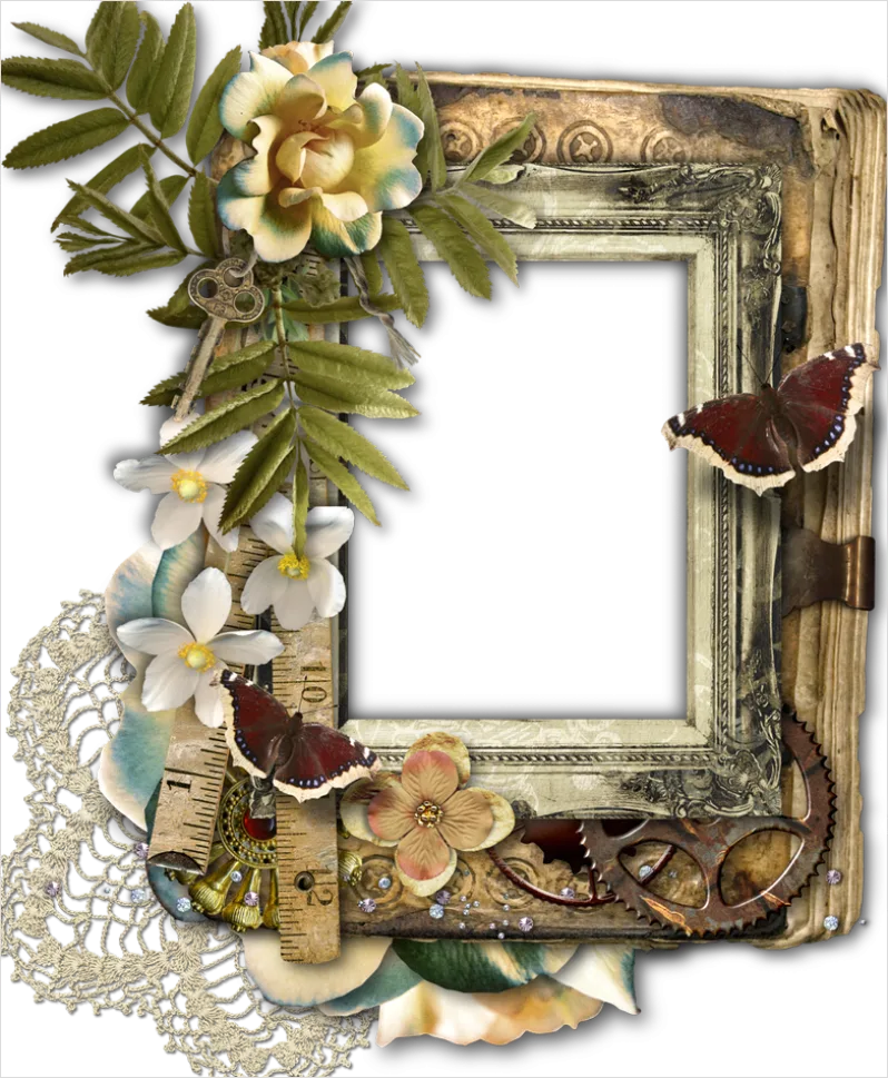 Detail Scrapbook Frame Transparent Png Number 17