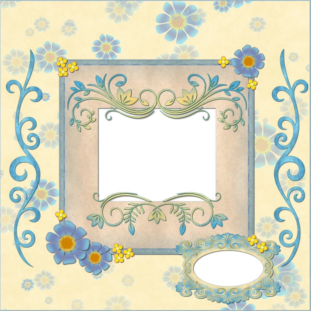 Detail Scrapbook Frame Transparent Png Number 18