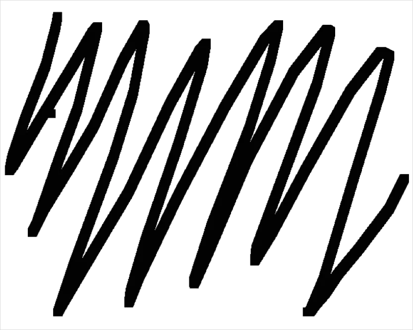 Detail Scribble Shape Transparent Png Number 13