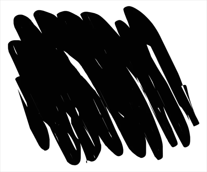 Detail Scribble Shape Transparent Png Number 6