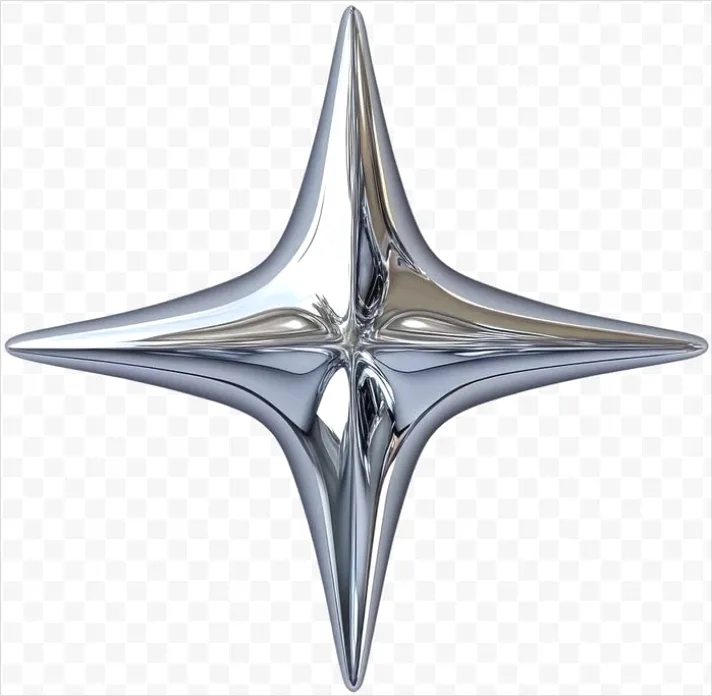 Detail Silver Foil Shape Transparent Png Number 5