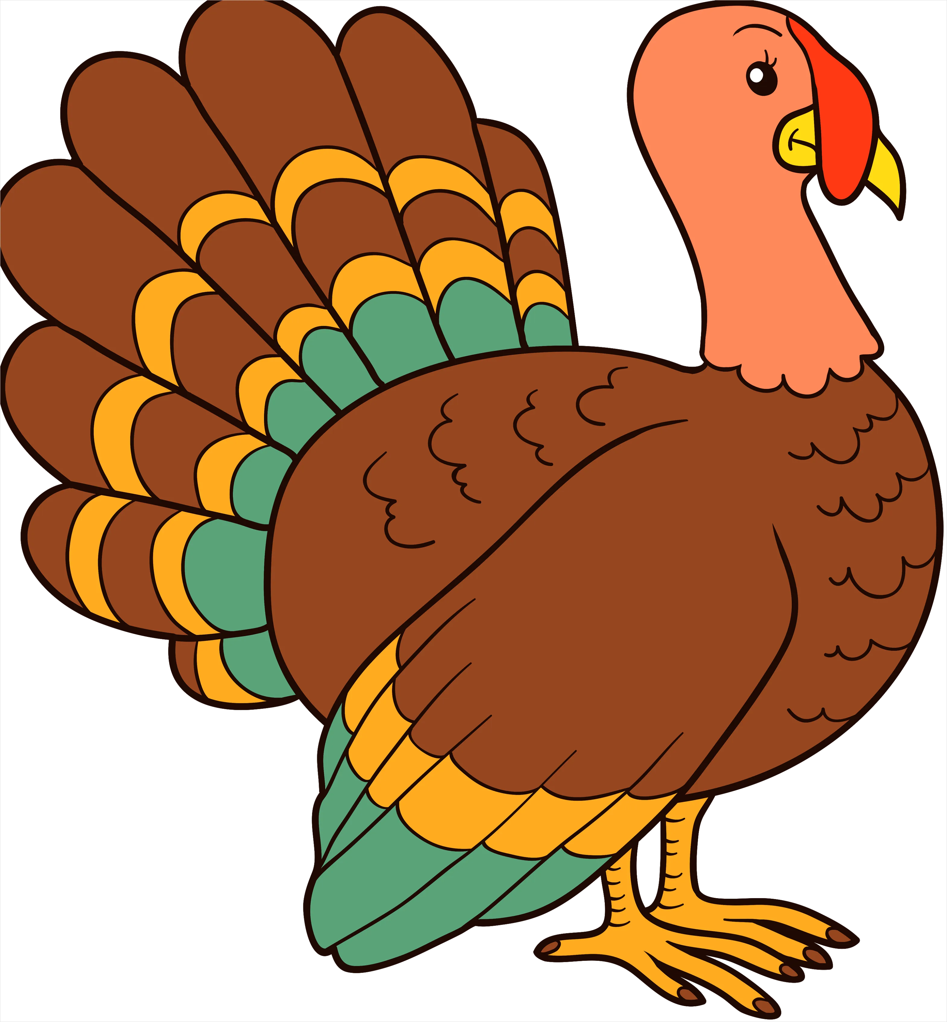 Detail Thanksgiving Turkey Transparent Png Number 10