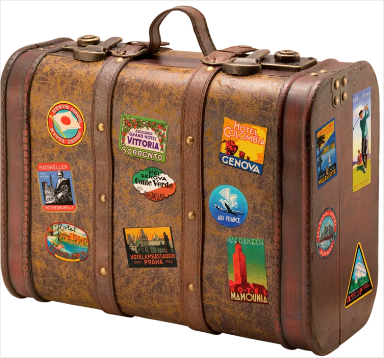 Detail Travel Suitcase Transparent Png Number 2