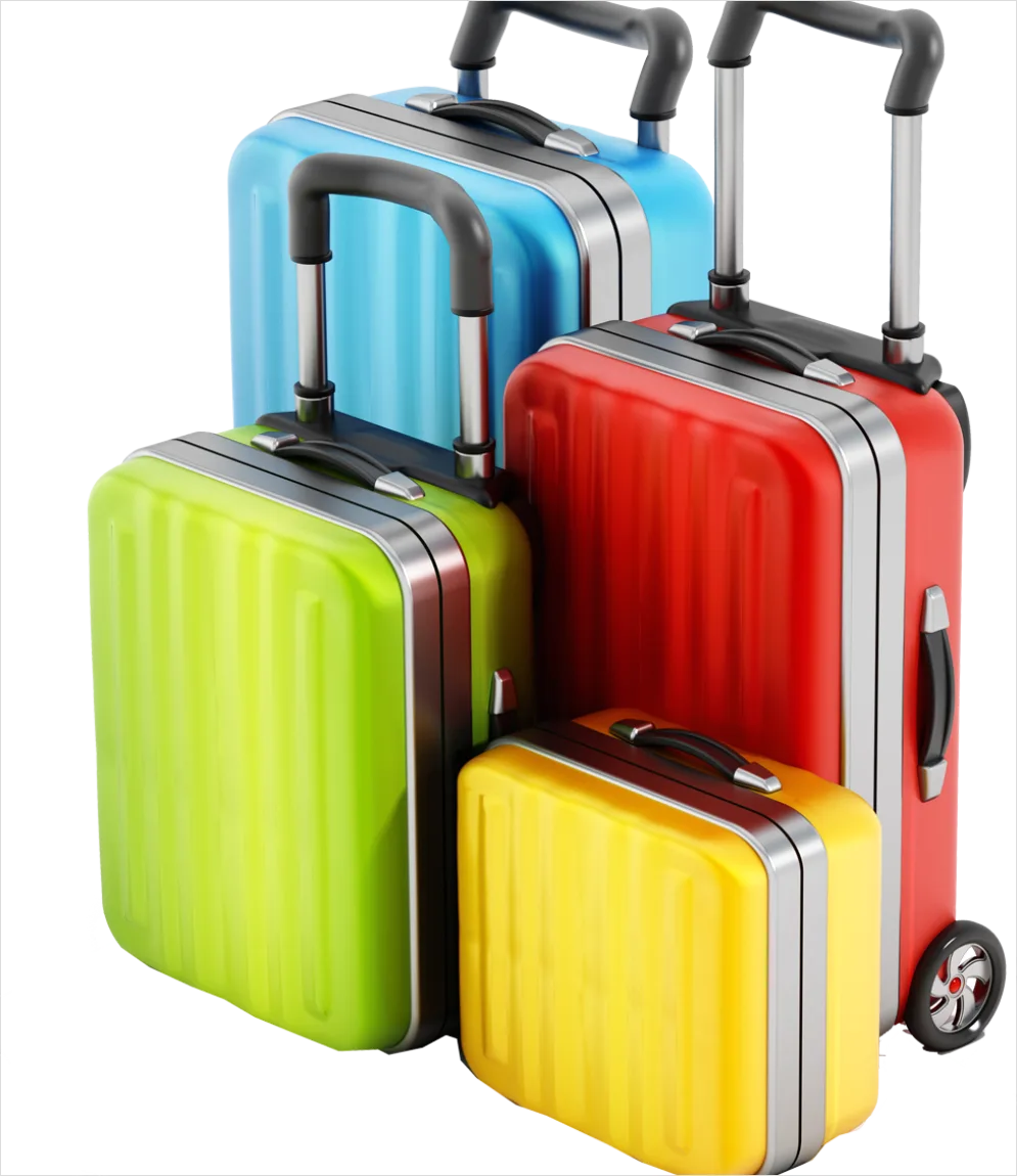 Detail Travel Suitcase Transparent Png Number 4