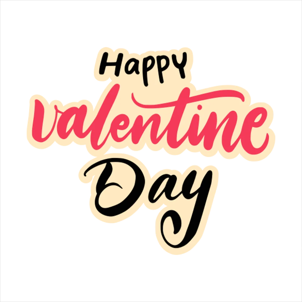 Detail Valentines Day Sticker Transparent Png Number 2