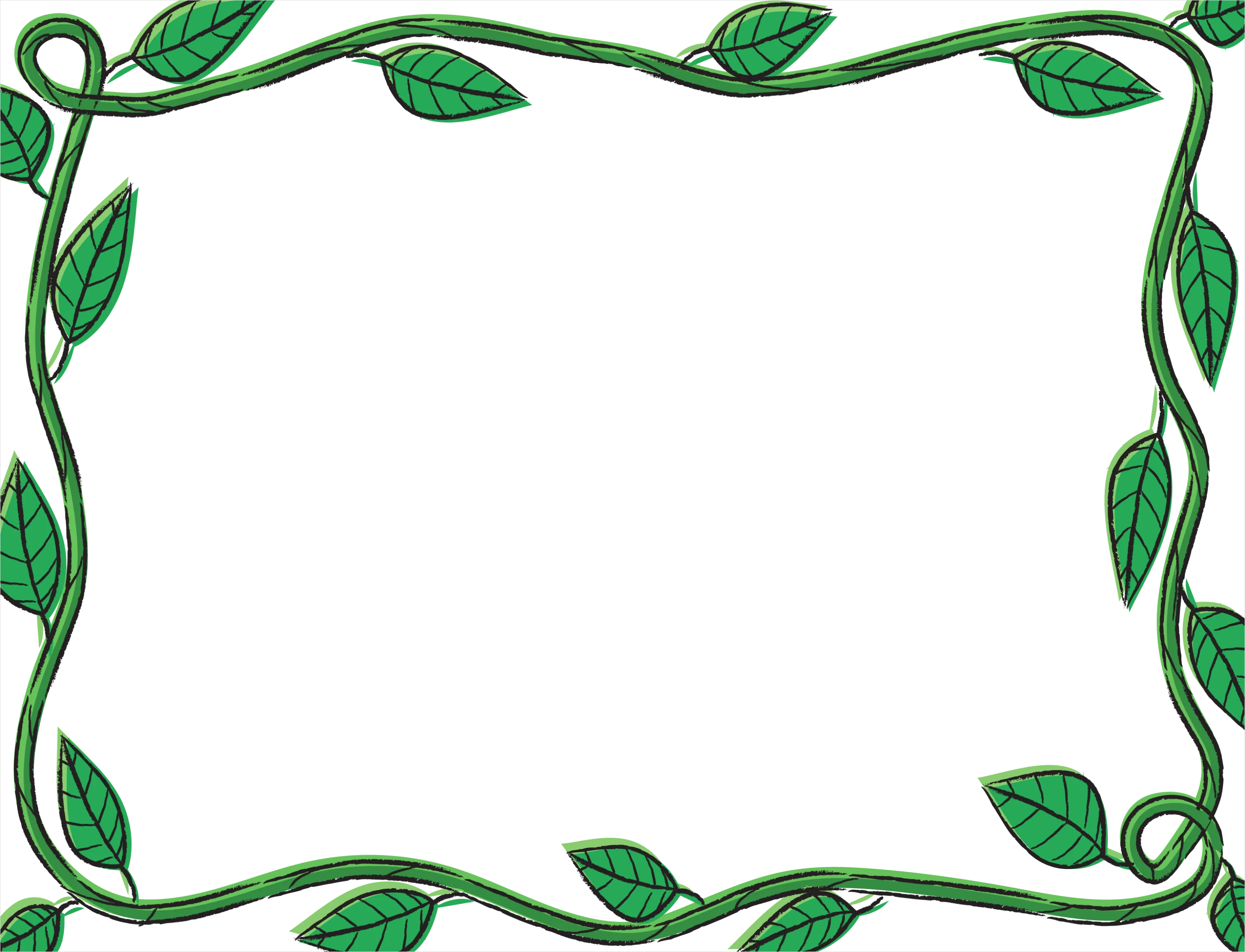Detail Vine Border Transparent Png Number 3