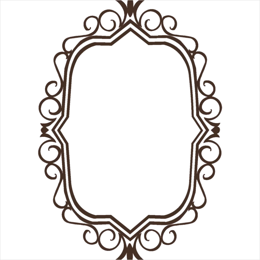 Detail Vintage Frame Transparent Png Number 13
