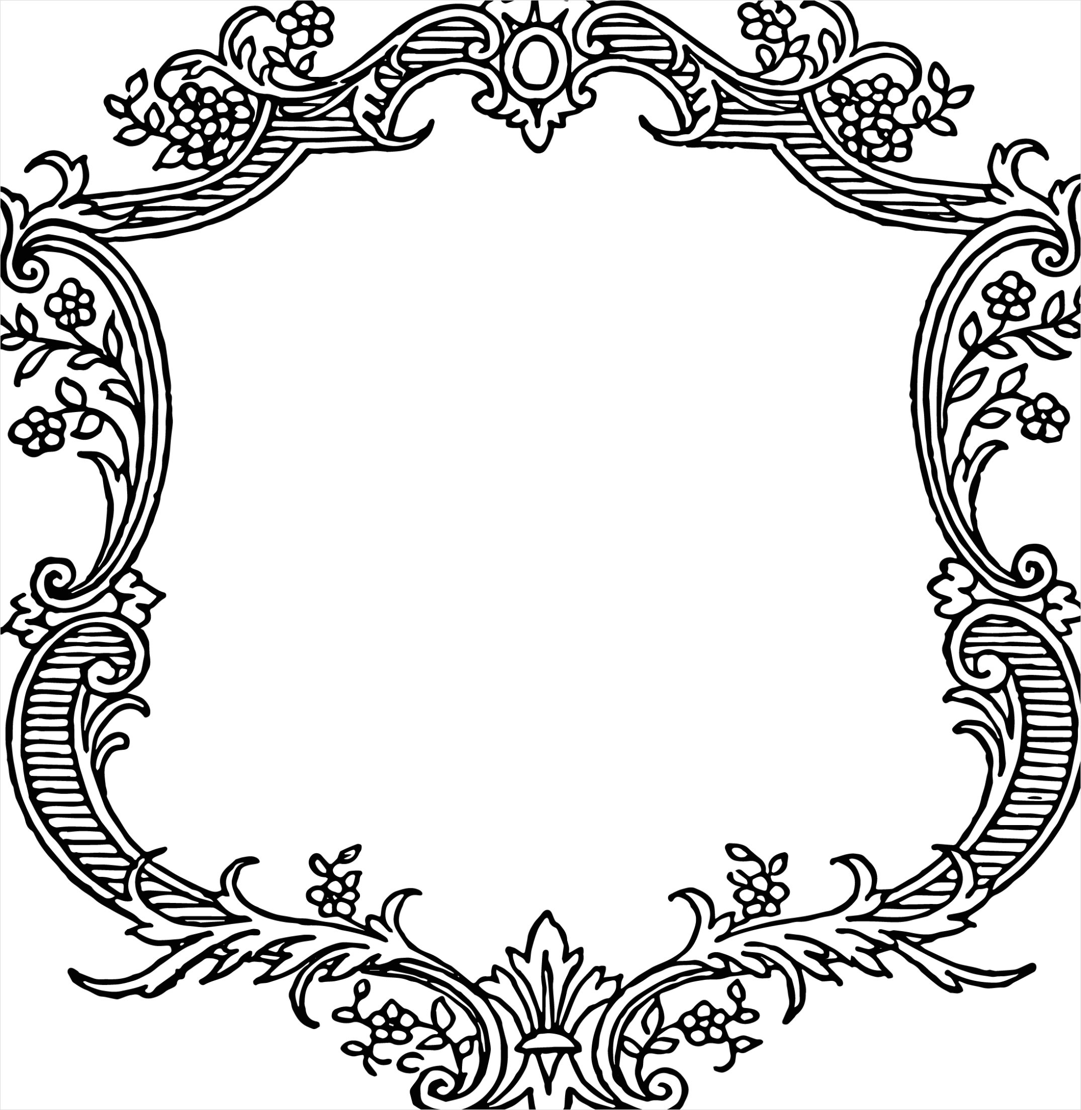 Detail Vintage Frame Transparent Png Number 16