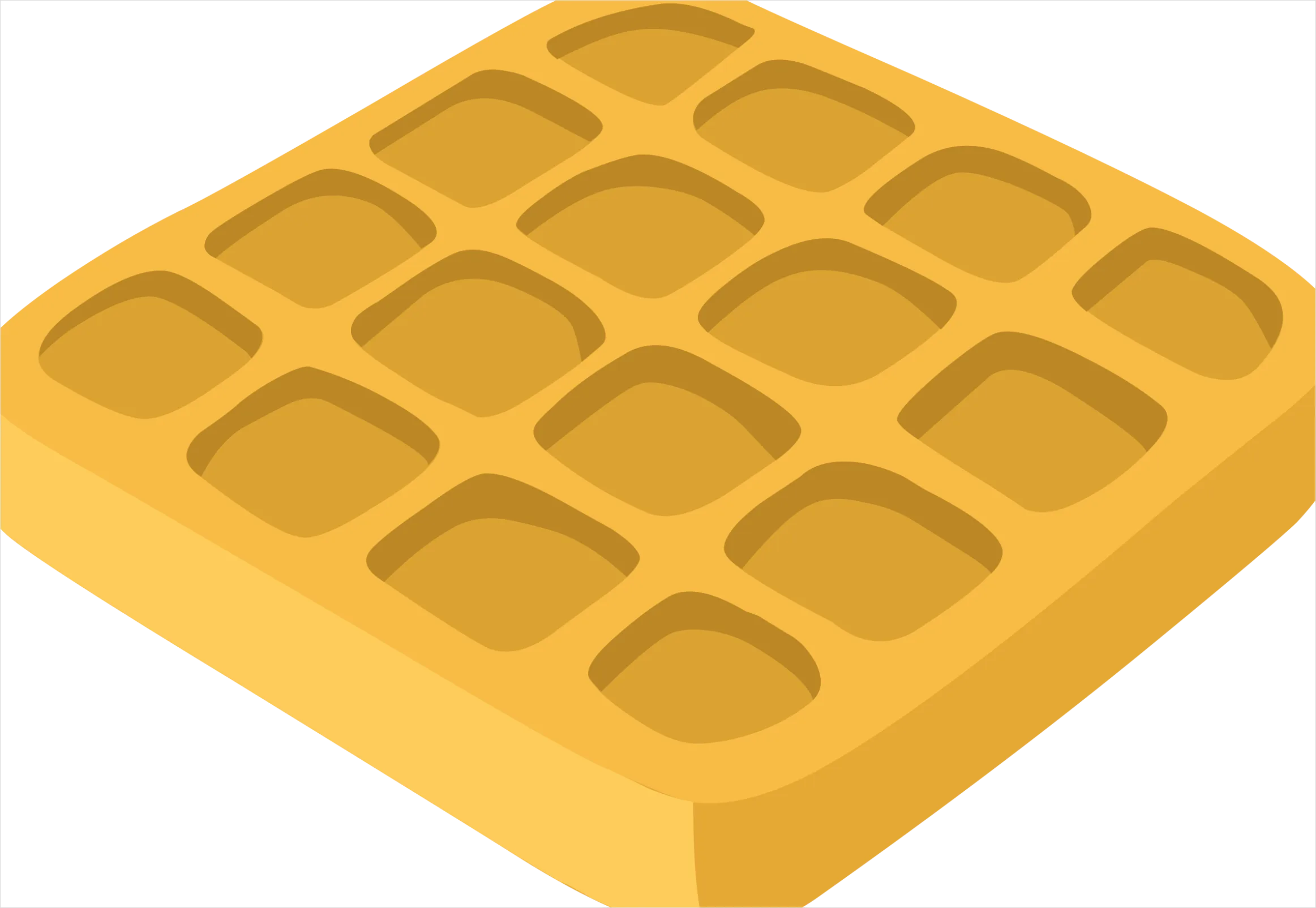 Detail Waffle Transparent Png Number 7