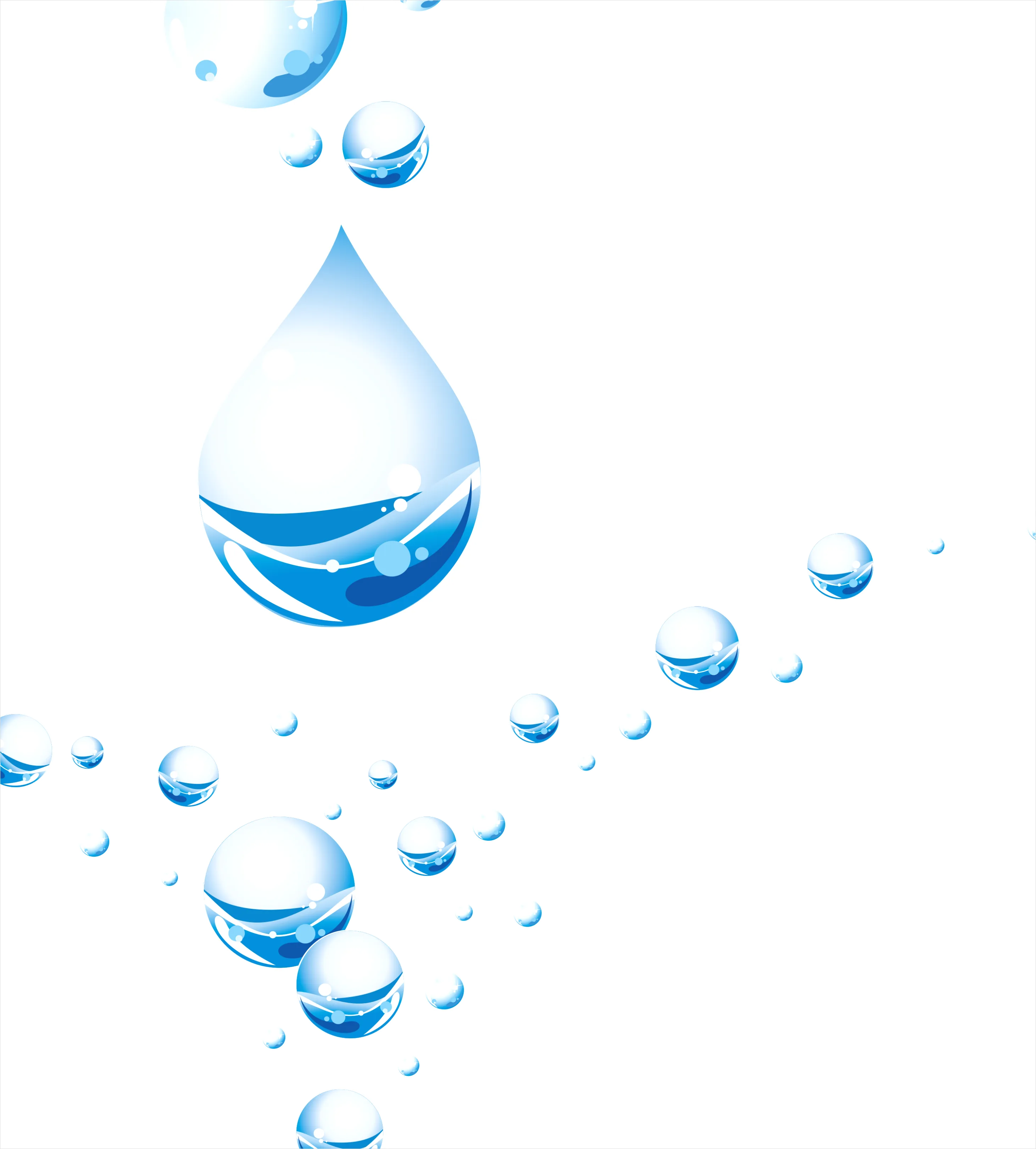 Detail Water Droplets Transparent Png Number 6