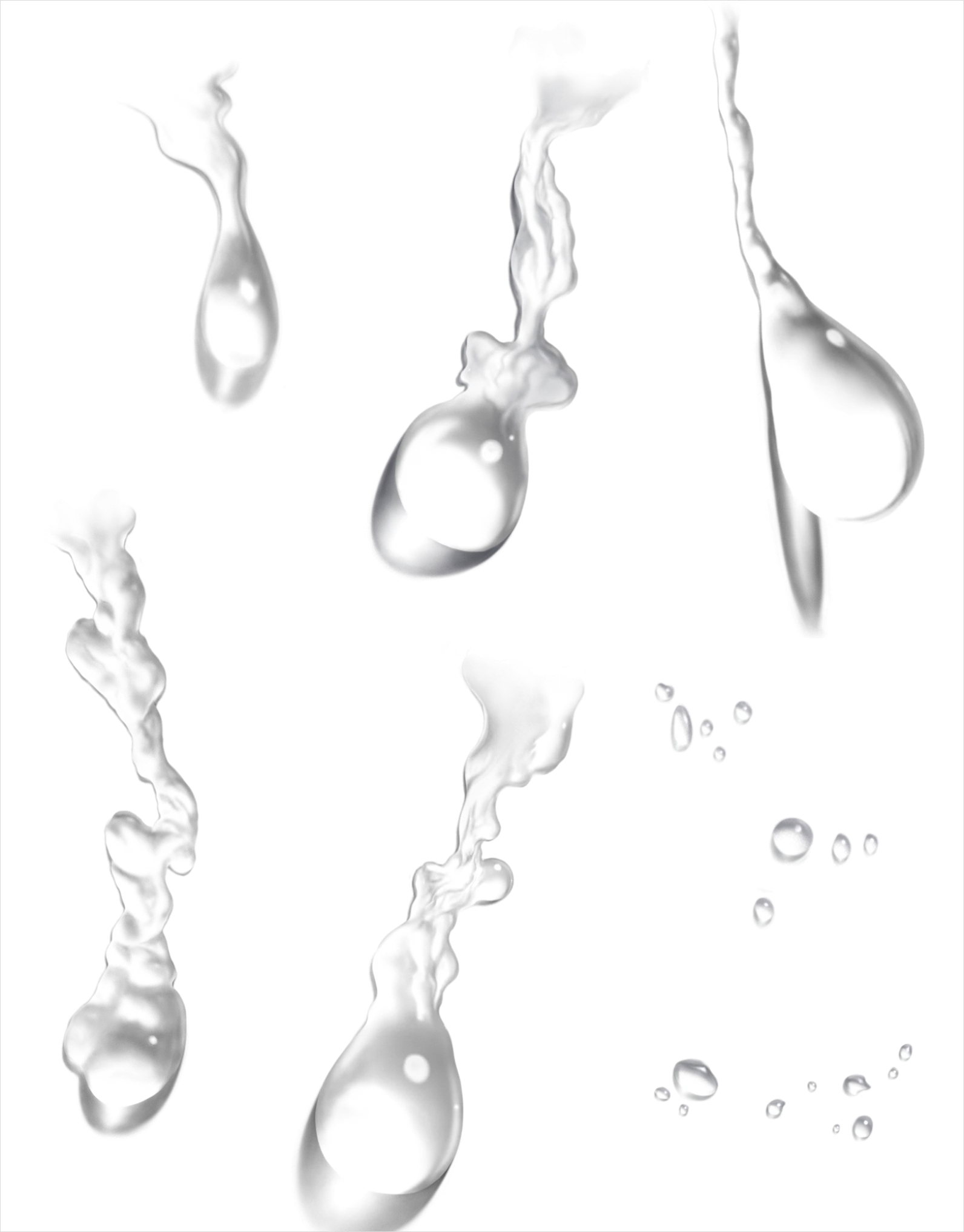 Detail Water Droplets Transparent Png Number 7