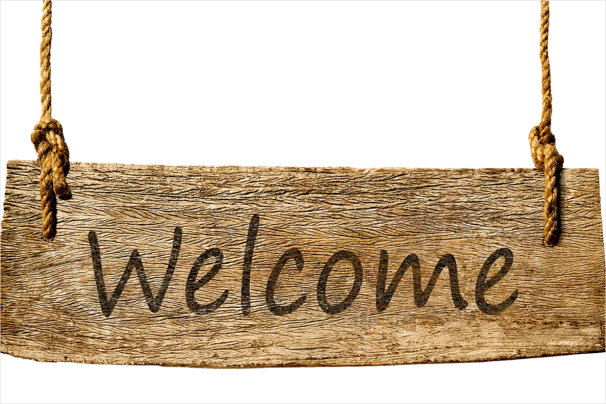 Detail Welcome Sign Transparent Png Number 11
