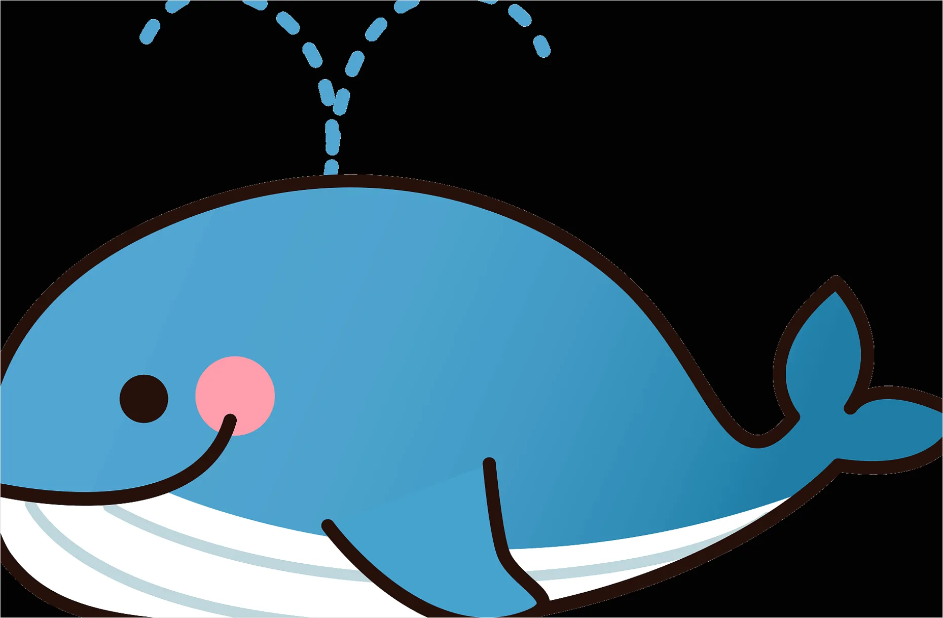 Detail Whale Transparent Png Clipart Number 12