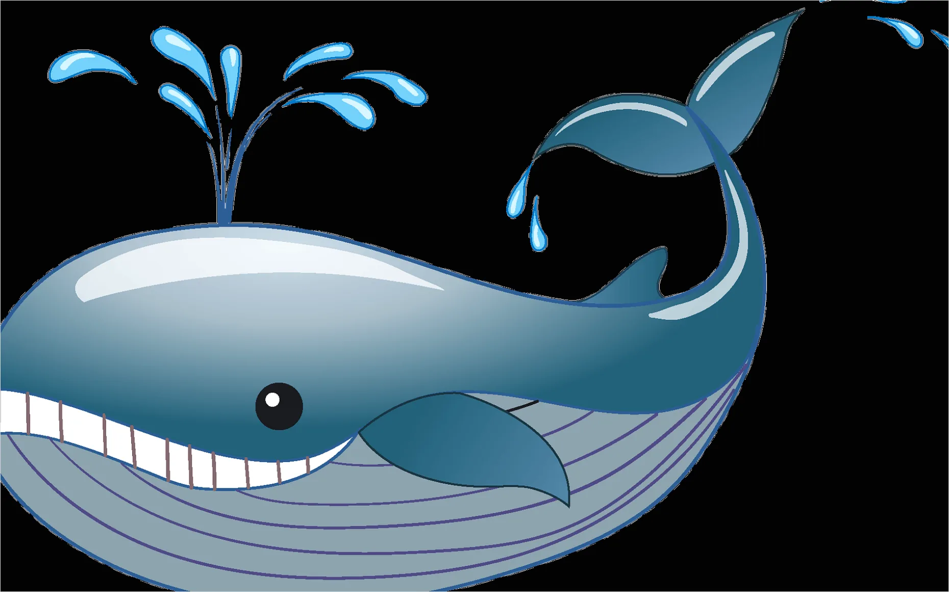 Detail Whale Transparent Png Clipart Number 6