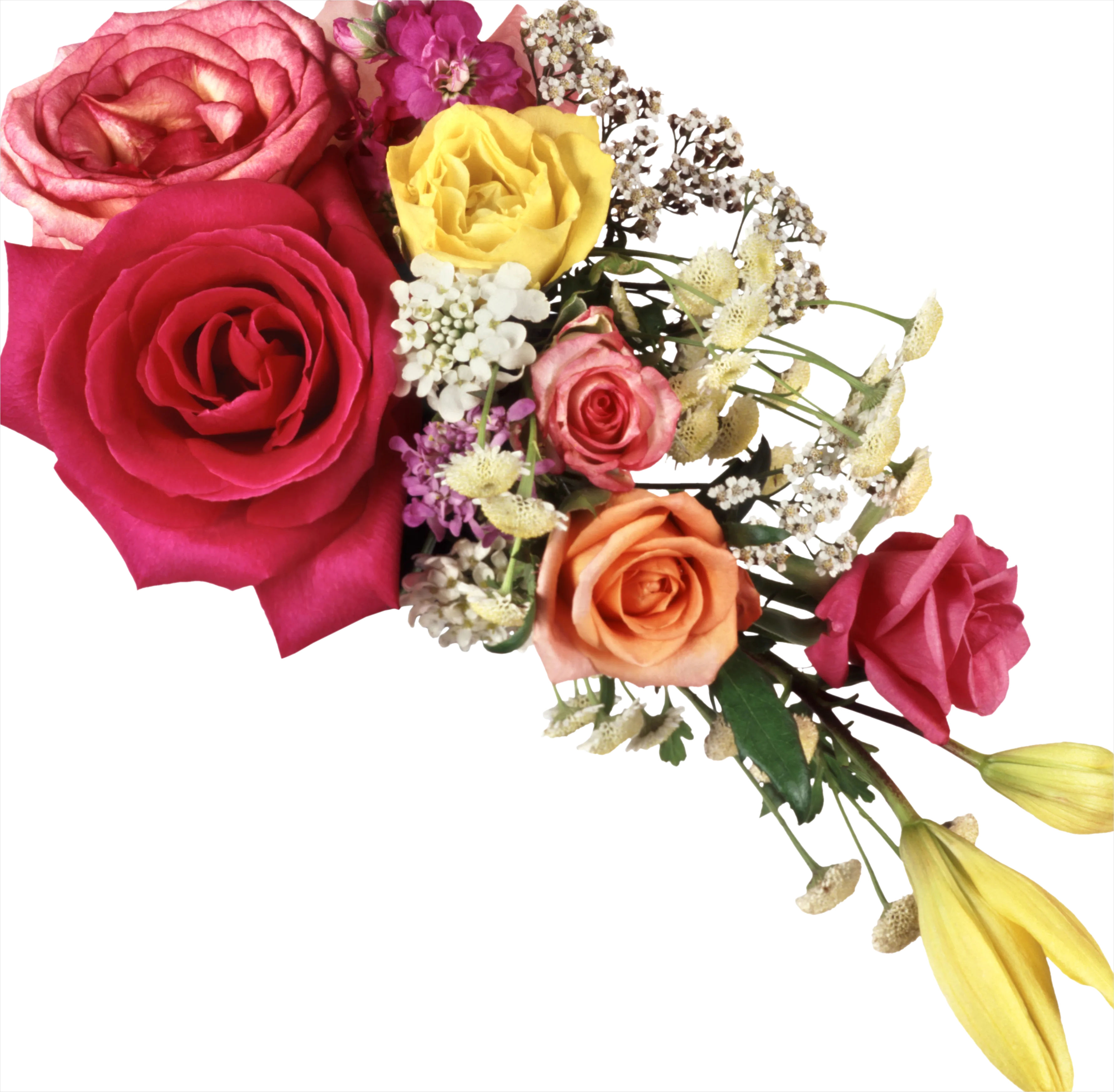 Detail Wildflower Bouquet Transparent Png Number 2