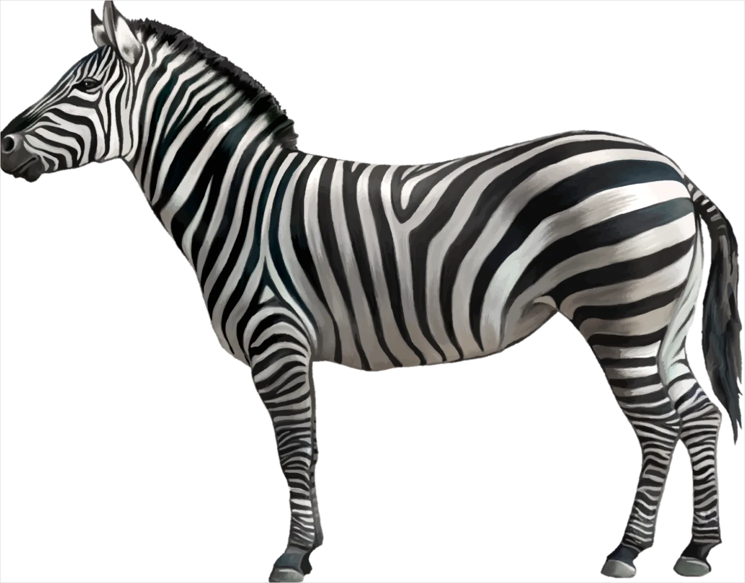 Detail Zebra Print Transparent Png Number 10